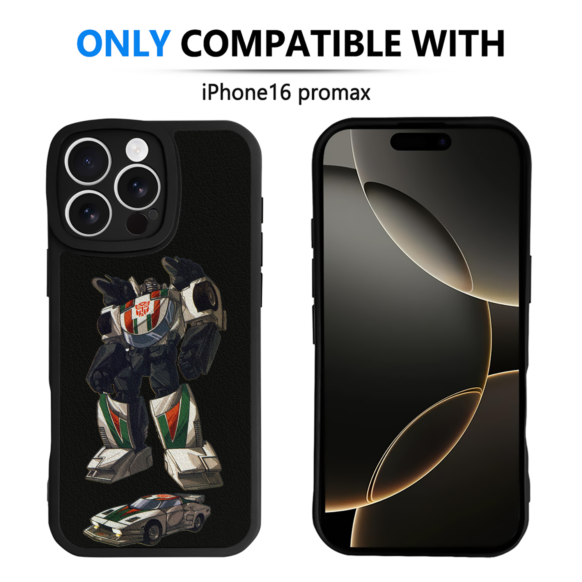 （画像用）  【iPhone 16シリーズ対応】シリコンスマホケース（レザー調） 材質：シリコン